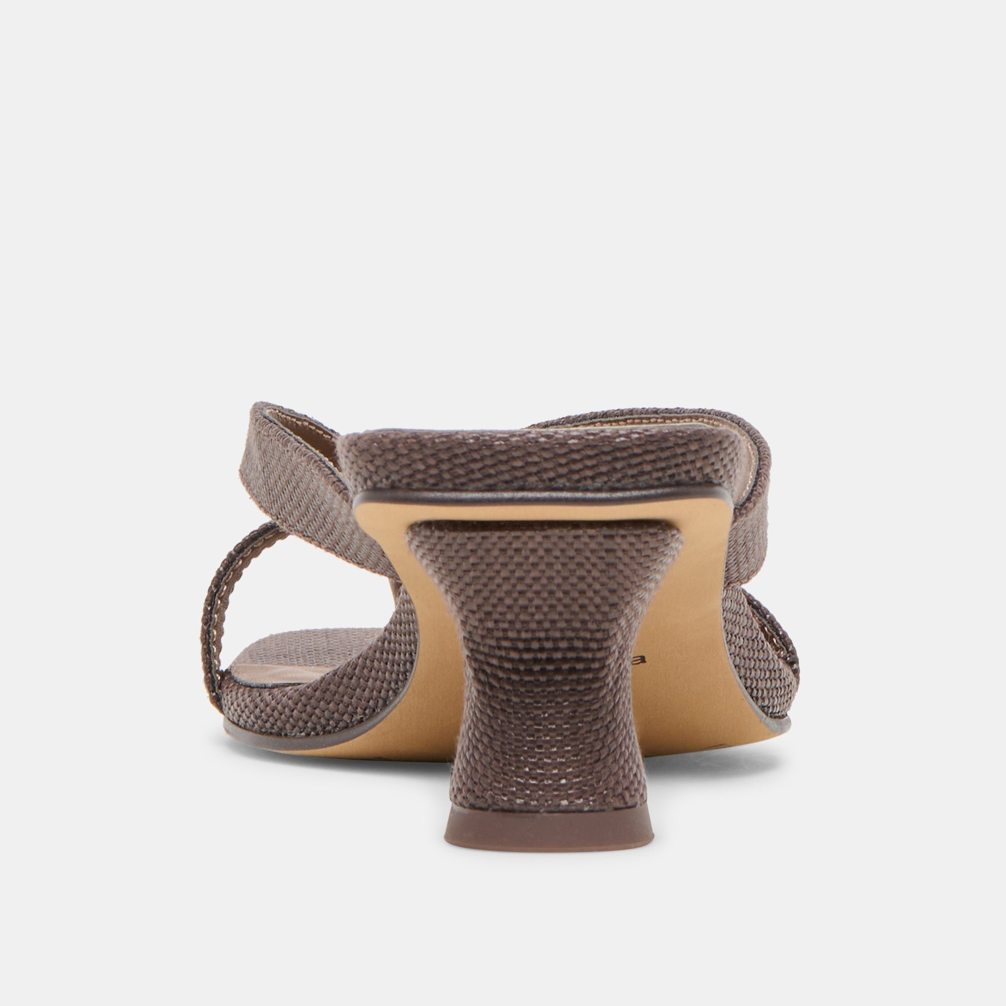 Dolce Vita SHOES | Brevel Chocolate Raffia Heels