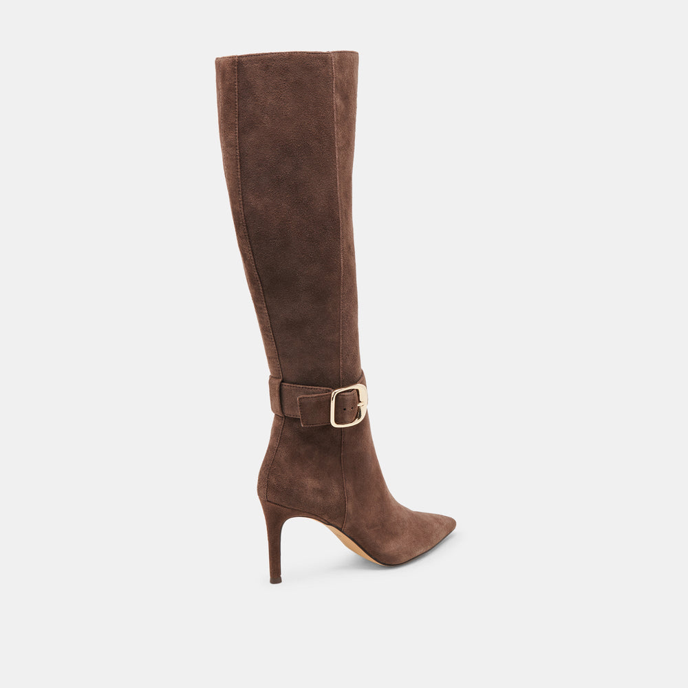 Dolce Vita SHOES | KINZY BOOTS DK BROWN SUEDE
 – Dolce Vita