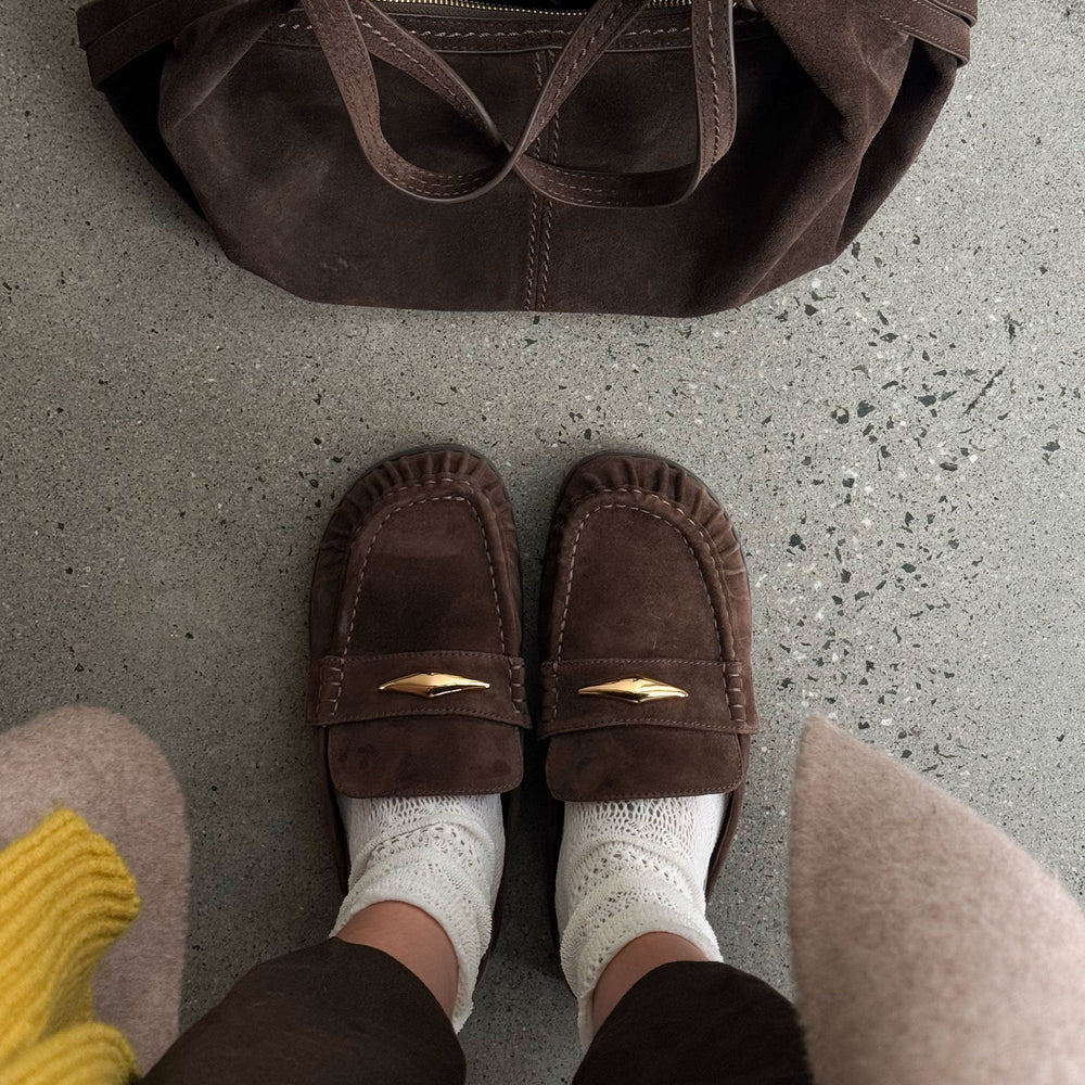 Dolce Vita SHOES | Jodero Dk Brown Suede Flats