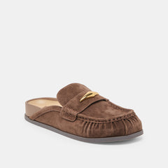 Dolce Vita SHOES | Jodero Dk Brown Suede Flats
