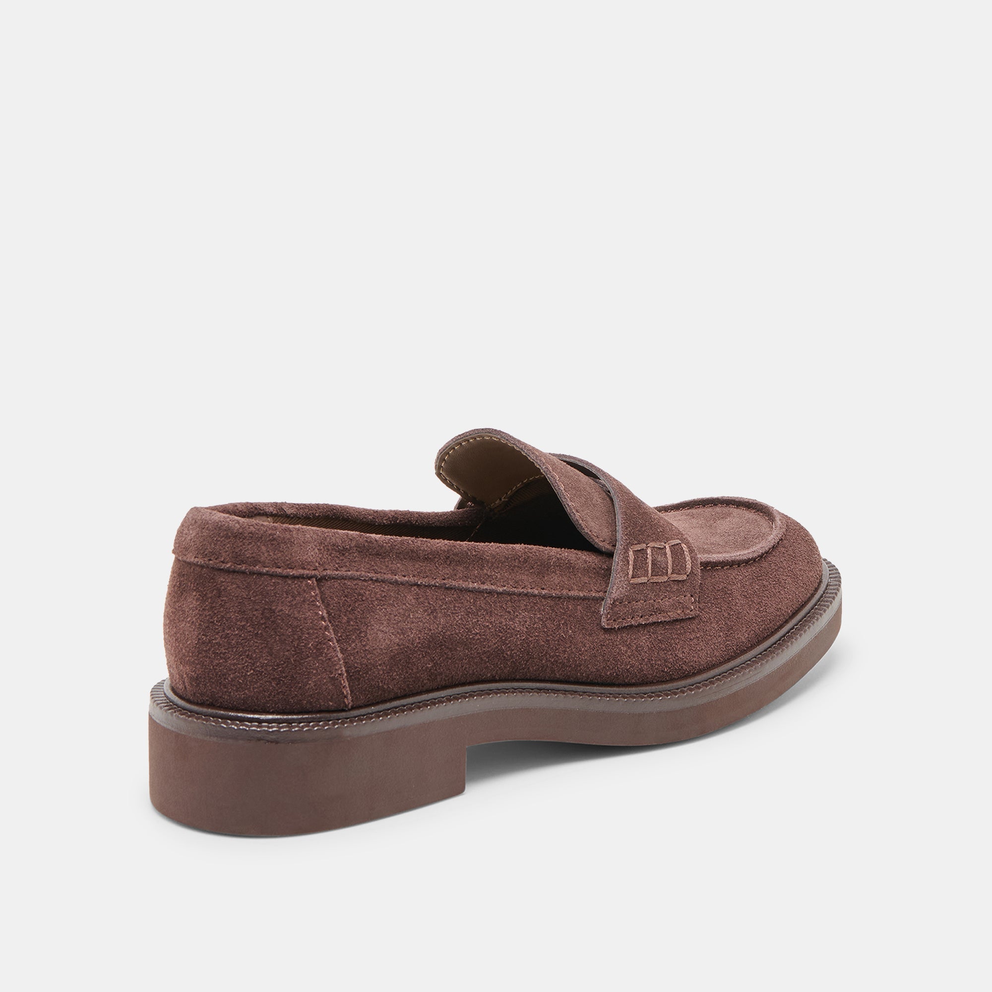Dolce Vita SHOES | Tiggy Mahogany Suede Loafers