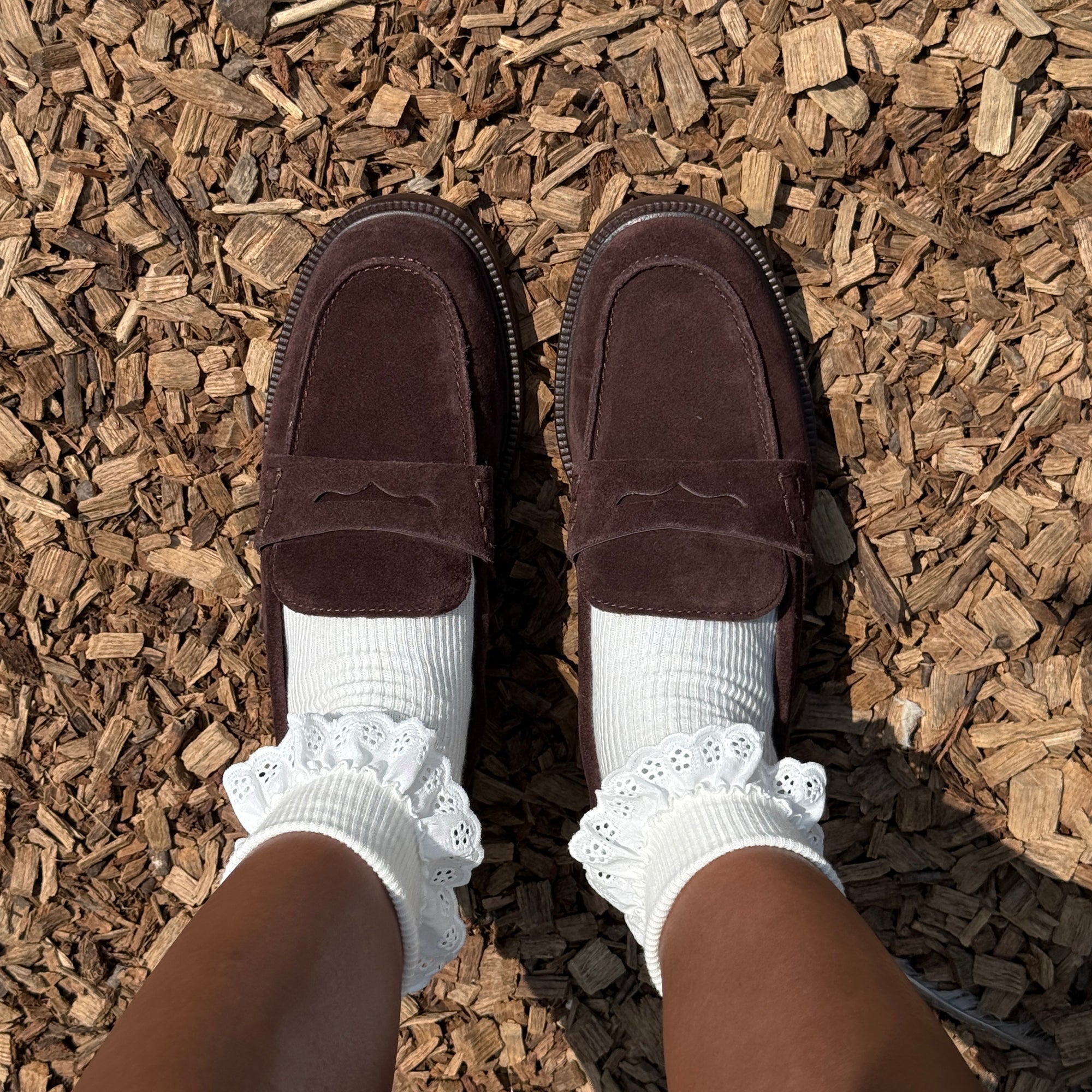 Dolce Vita SHOES | Tiggy Mahogany Suede Loafers
