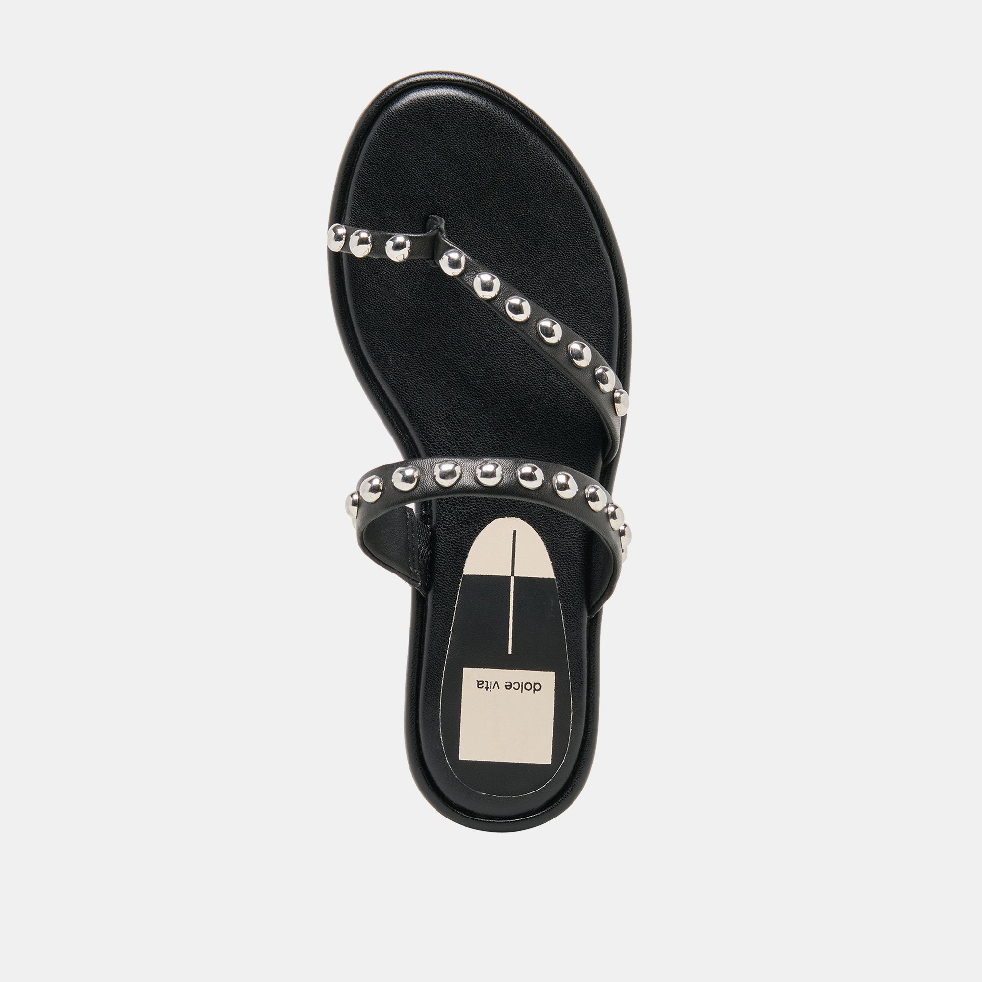 Dolce Vita SHOES | Amary Stud Black Leather Sandals