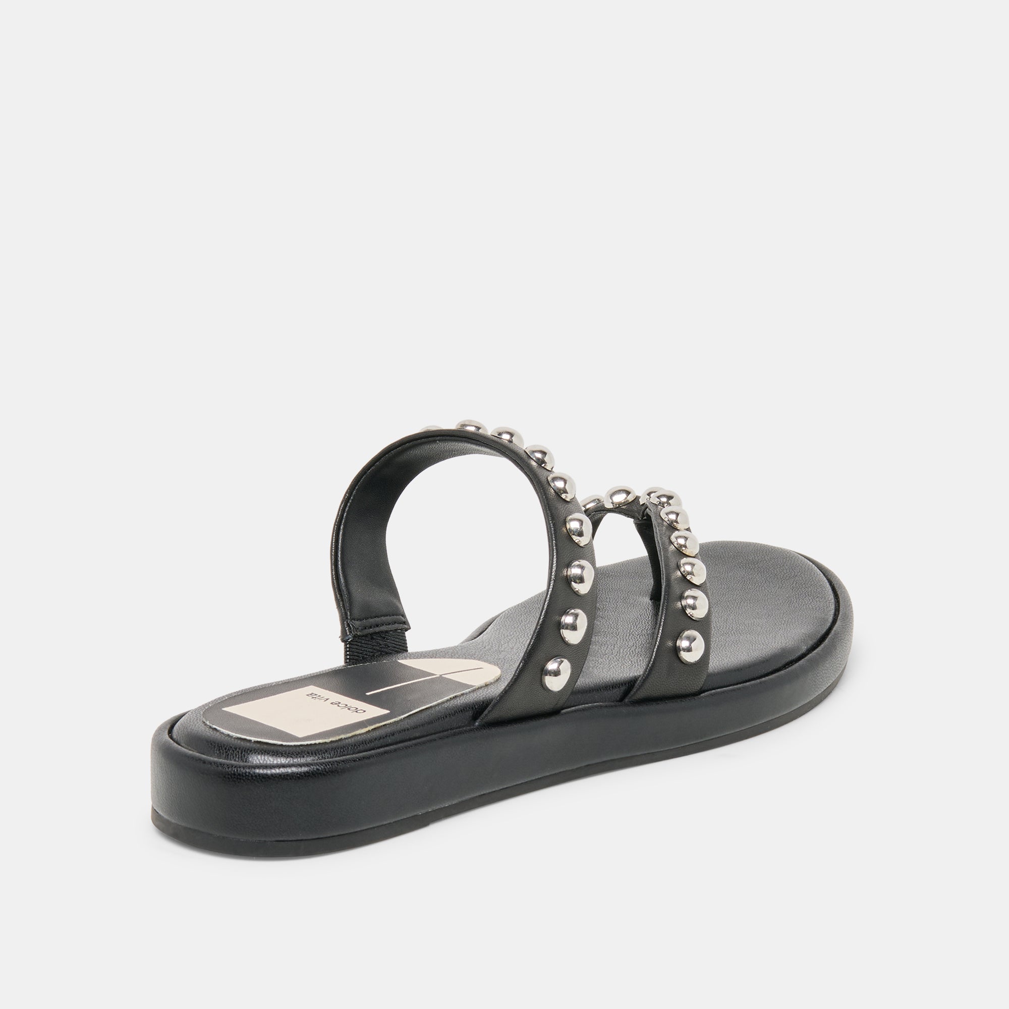 Dolce Vita SHOES | Amary Stud Black Leather Sandals
