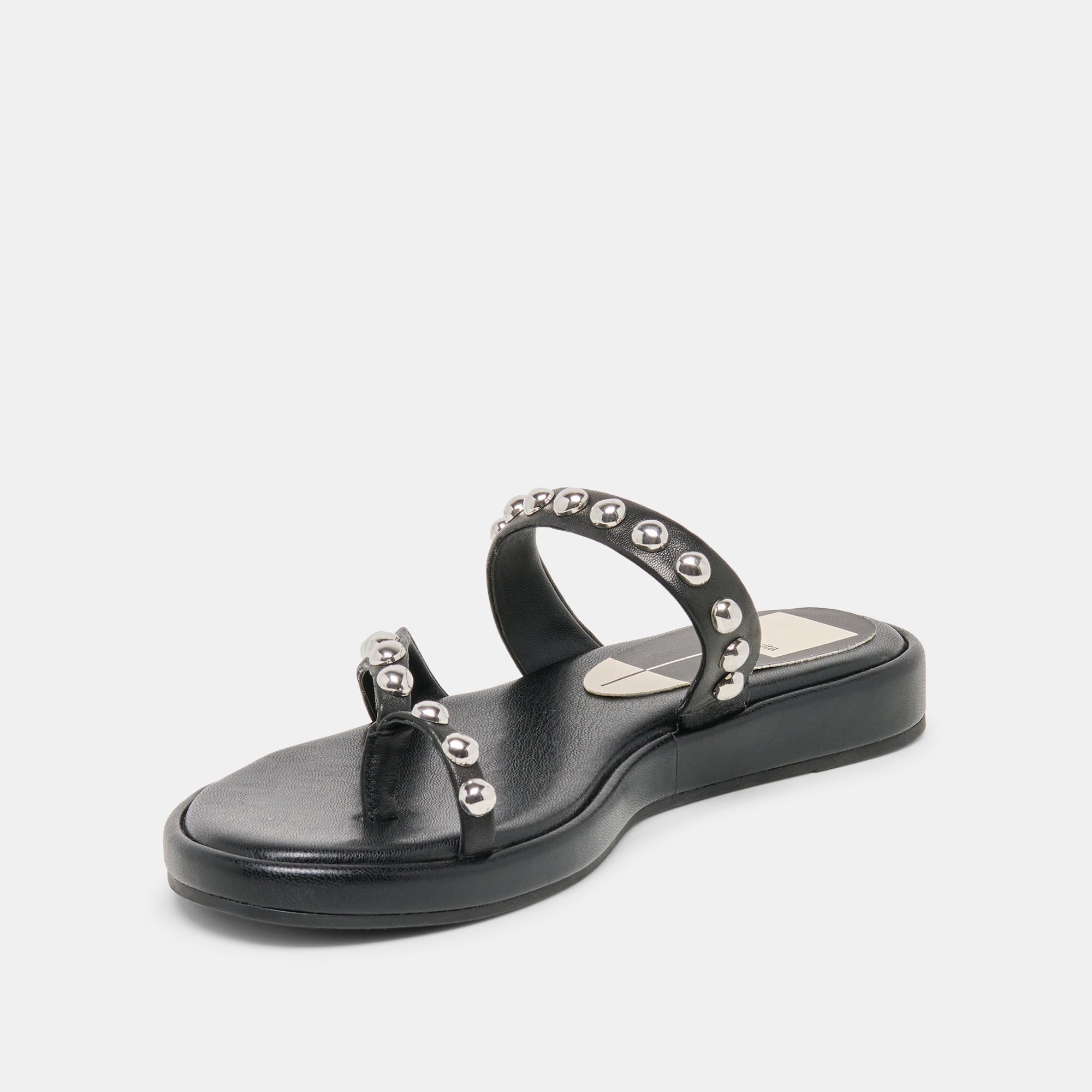 Dolce Vita SHOES | Amary Stud Black Leather Sandals