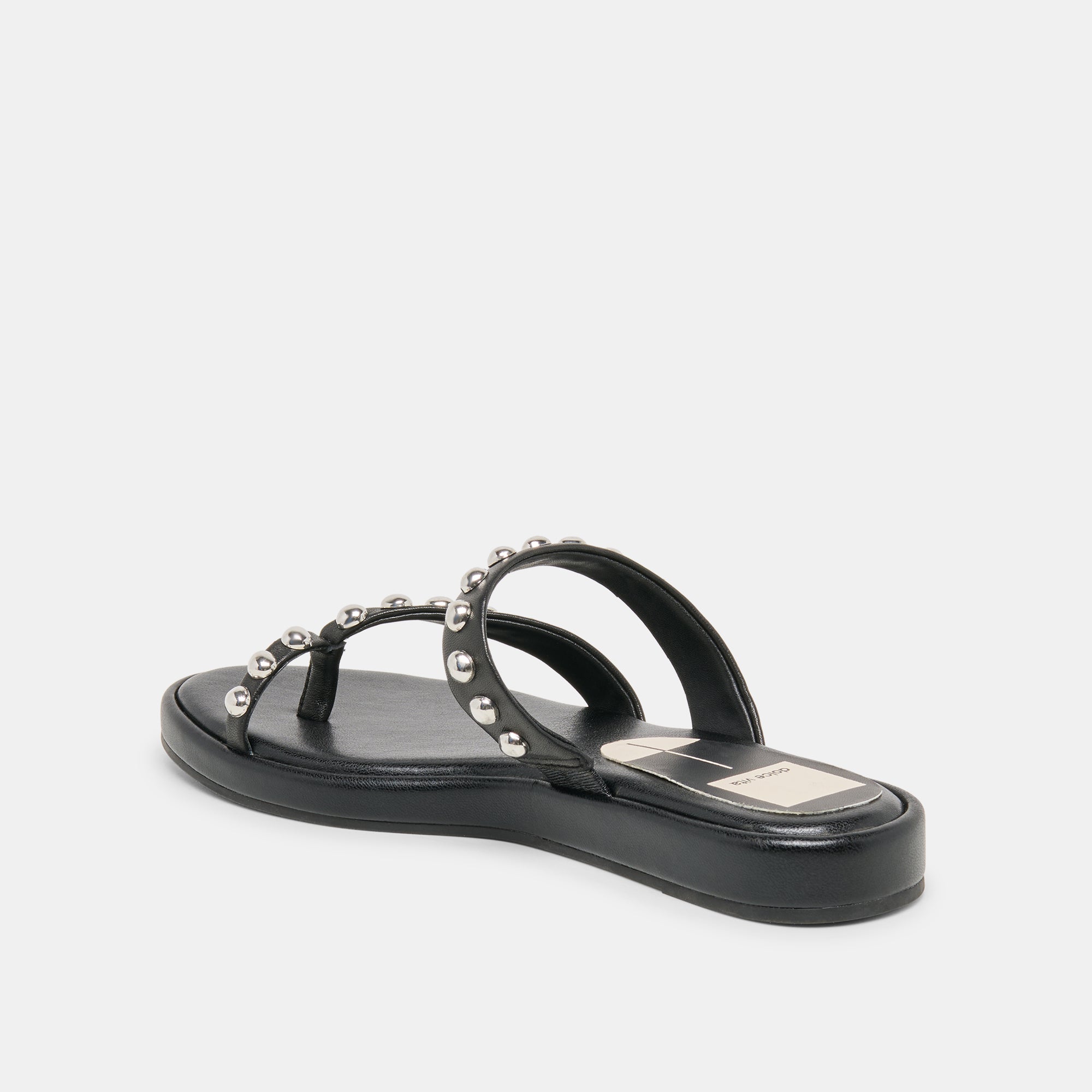 Dolce Vita SHOES | Amary Stud Black Leather Sandals