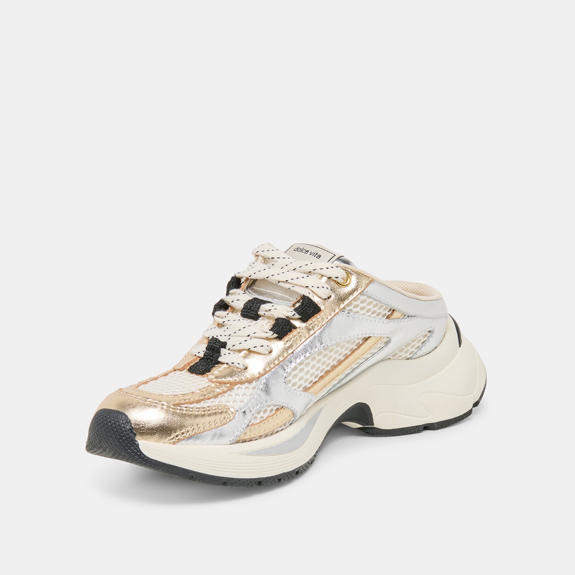 Dolce Vita SHOES | SWAYZY Metallic Multi Leather Platform Slip-on Sneakers