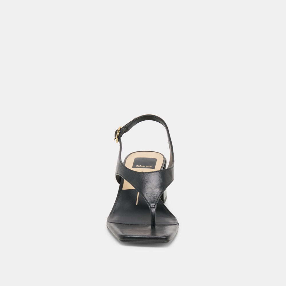 Dolce Vita SHOES | Yves Black Leather Heels