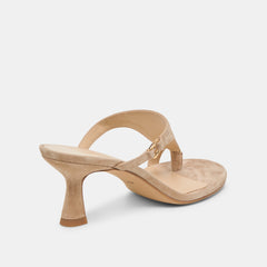 Dolce Vita SHOES | Derrel Camel Suede Heels