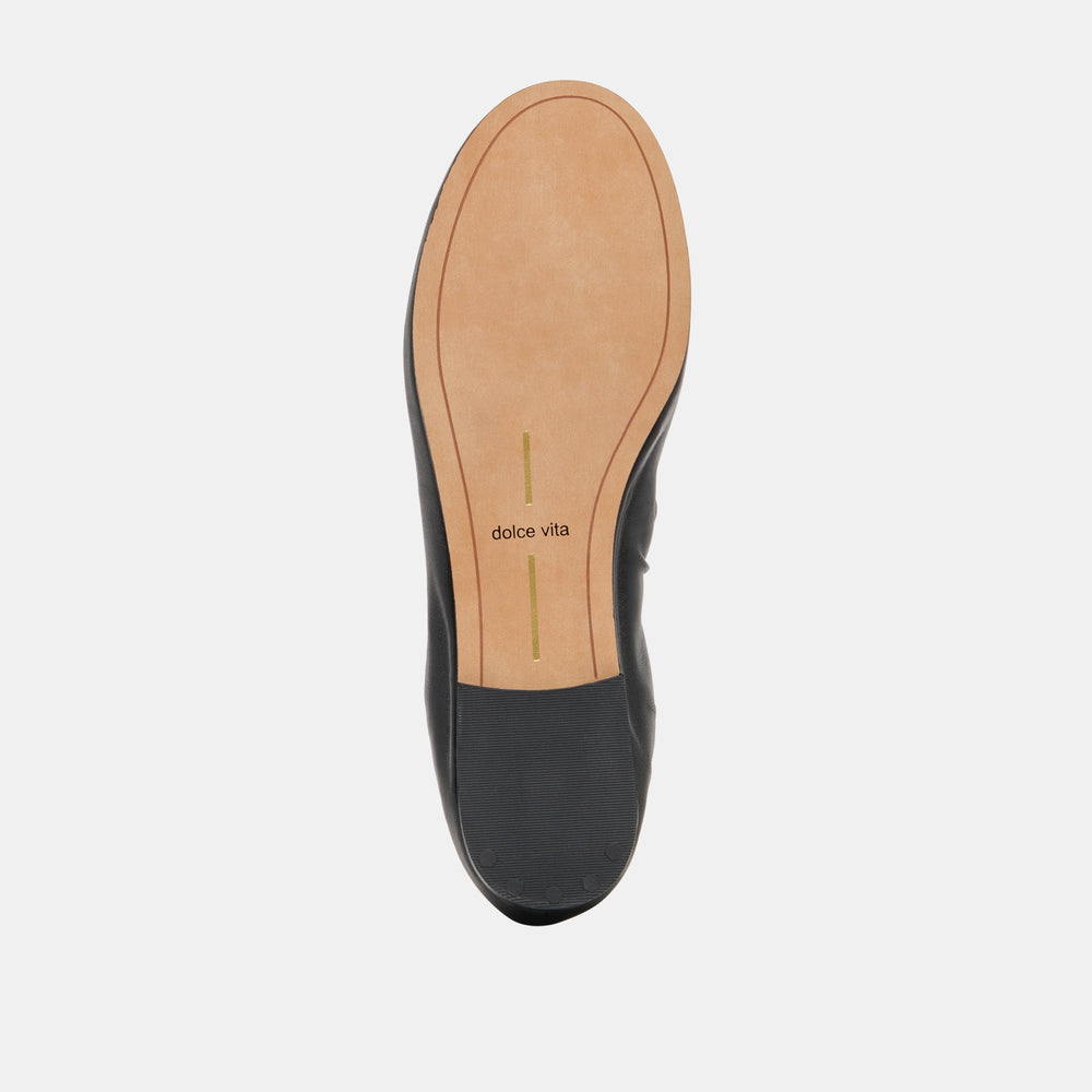 Dolce Vita SHOES | Cornel Black Leather Flats