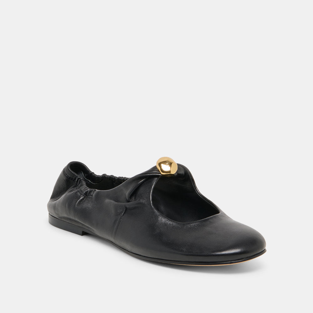 Dolce Vita SHOES | Cornel Black Leather Flats