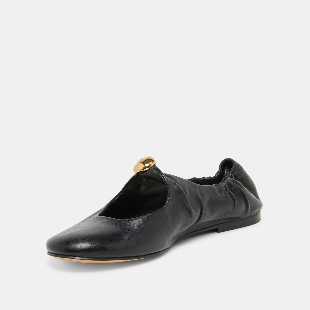 Dolce Vita SHOES | Cornel Black Leather Flats