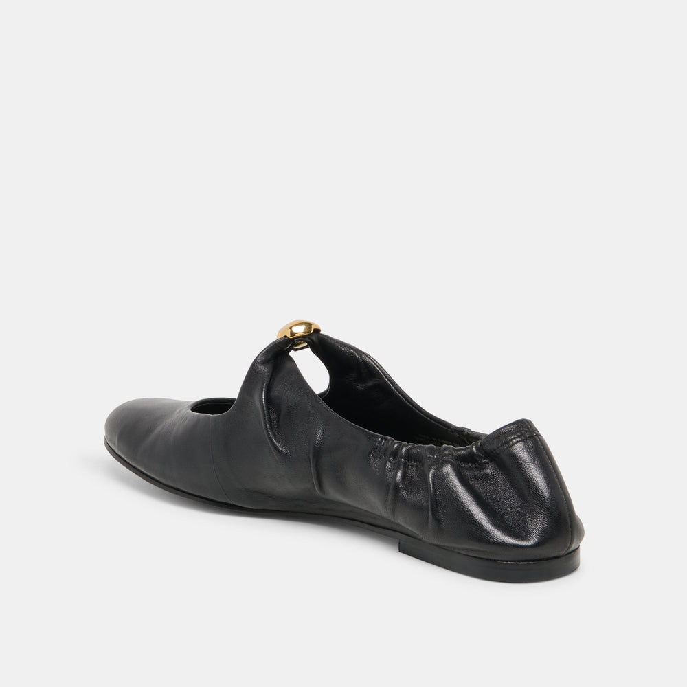 Dolce Vita SHOES | Cornel Black Leather Flats