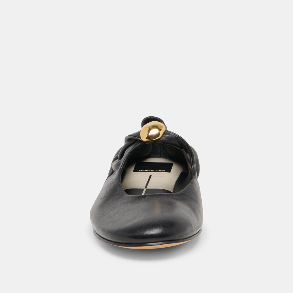 Dolce Vita SHOES | Cornel Black Leather Flats