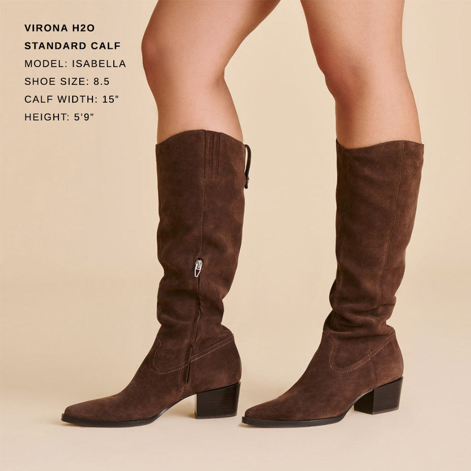 Dolce Vita SHOES | Virona H2O Waterproof Dk Brown Suede Boots