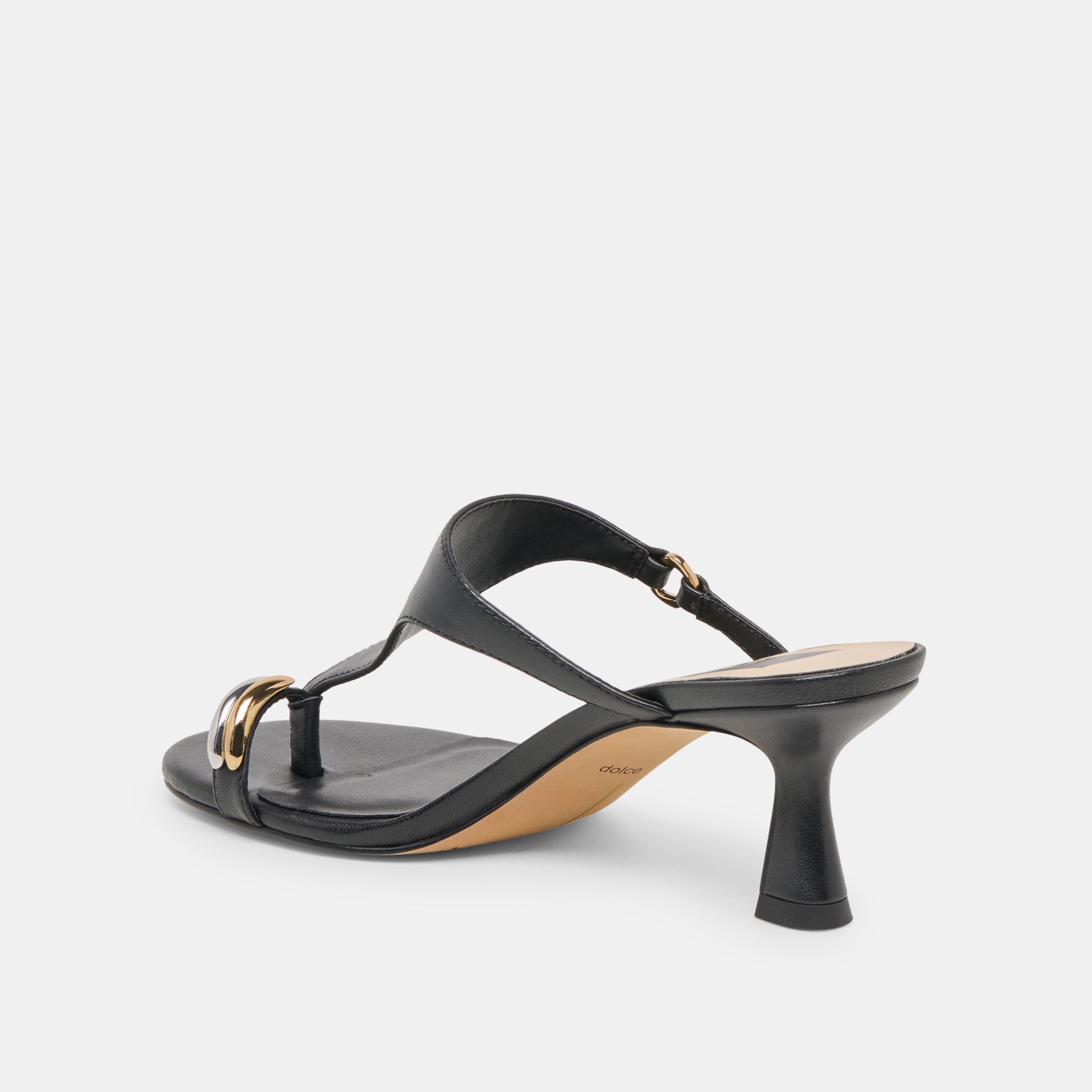 Dolce Vita SHOES | Derrel Black Leather Heels