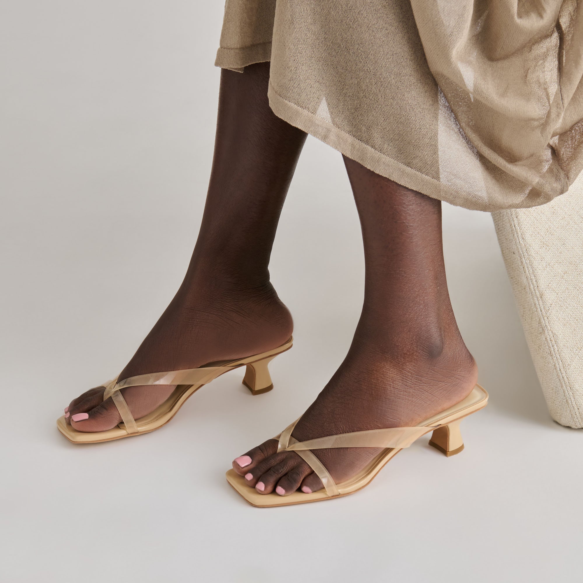 Dolce Vita SHOES | Brevel Vinyl Praline Jelly Heels