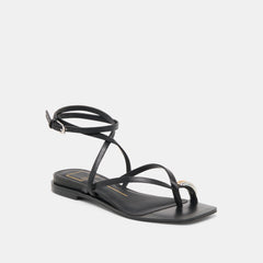 Dolce Vita SHOES | Tyrice Black Leather Sandals