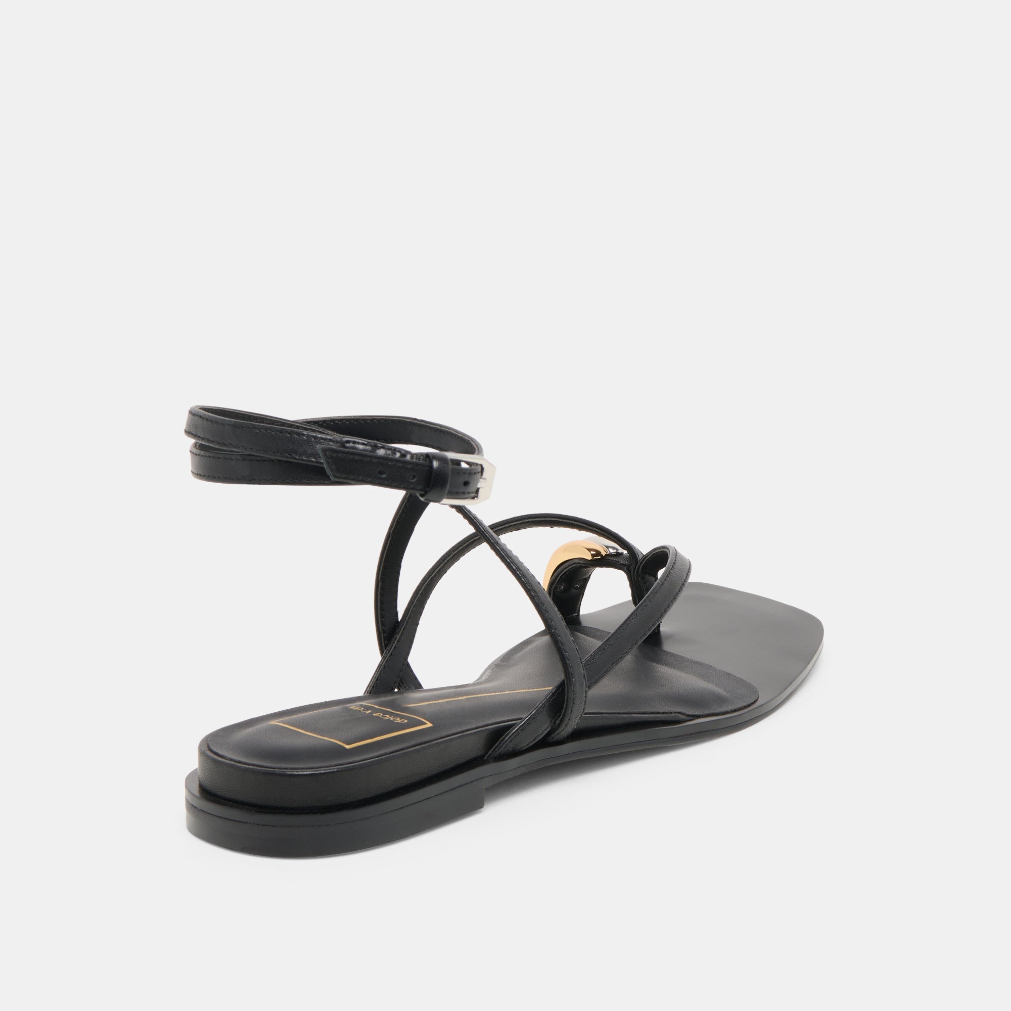 Dolce Vita SHOES | Tyrice Black Leather Sandals