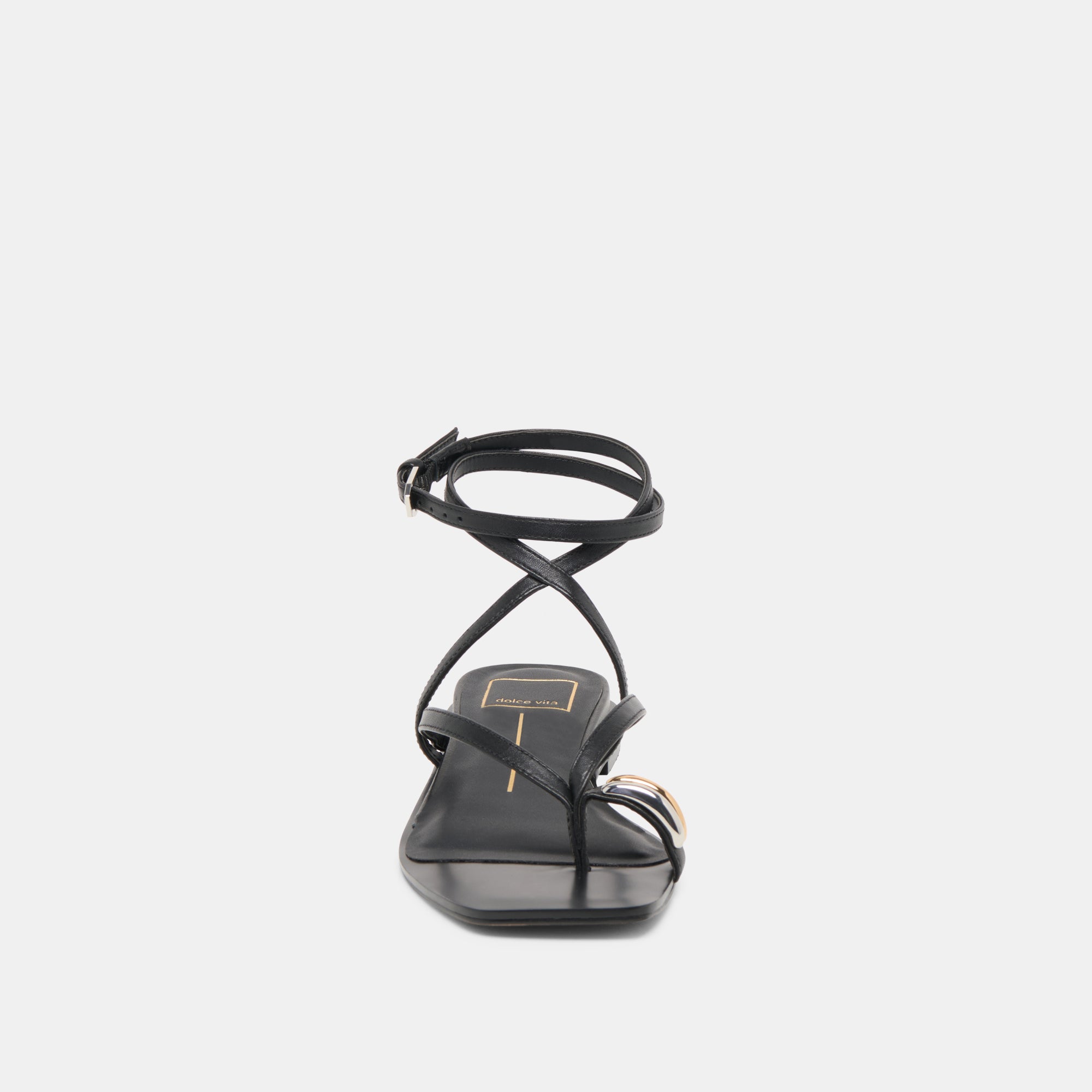 Dolce Vita SHOES | Tyrice Black Leather Sandals