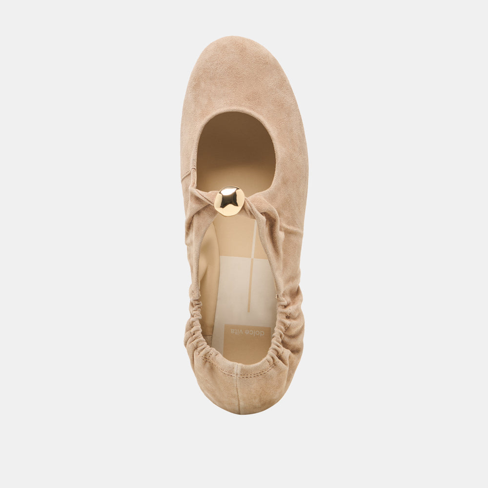 Dolce Vita SHOES | Cornel Camel Suede Flats