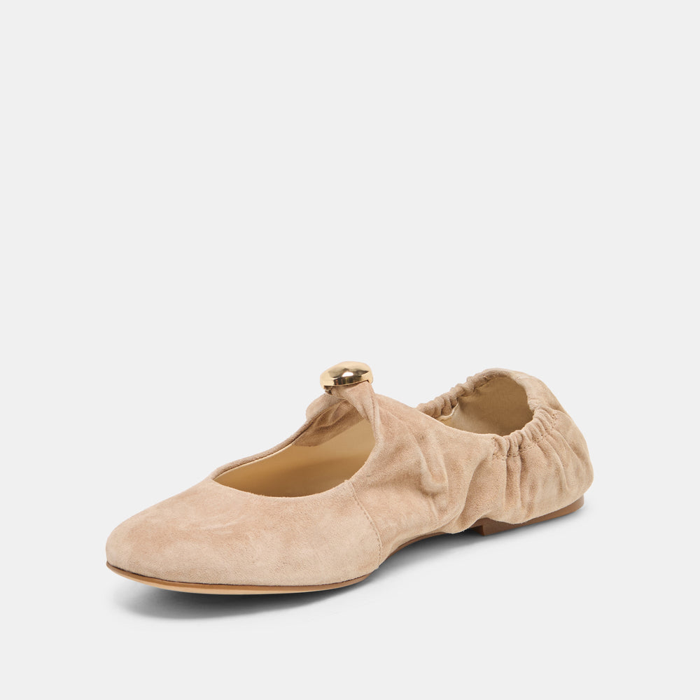 Dolce Vita SHOES | Cornel Camel Suede Flats