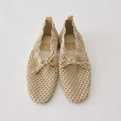 Dolce Vita SHOES | Kaylyn Oatmeal Crochet Flats