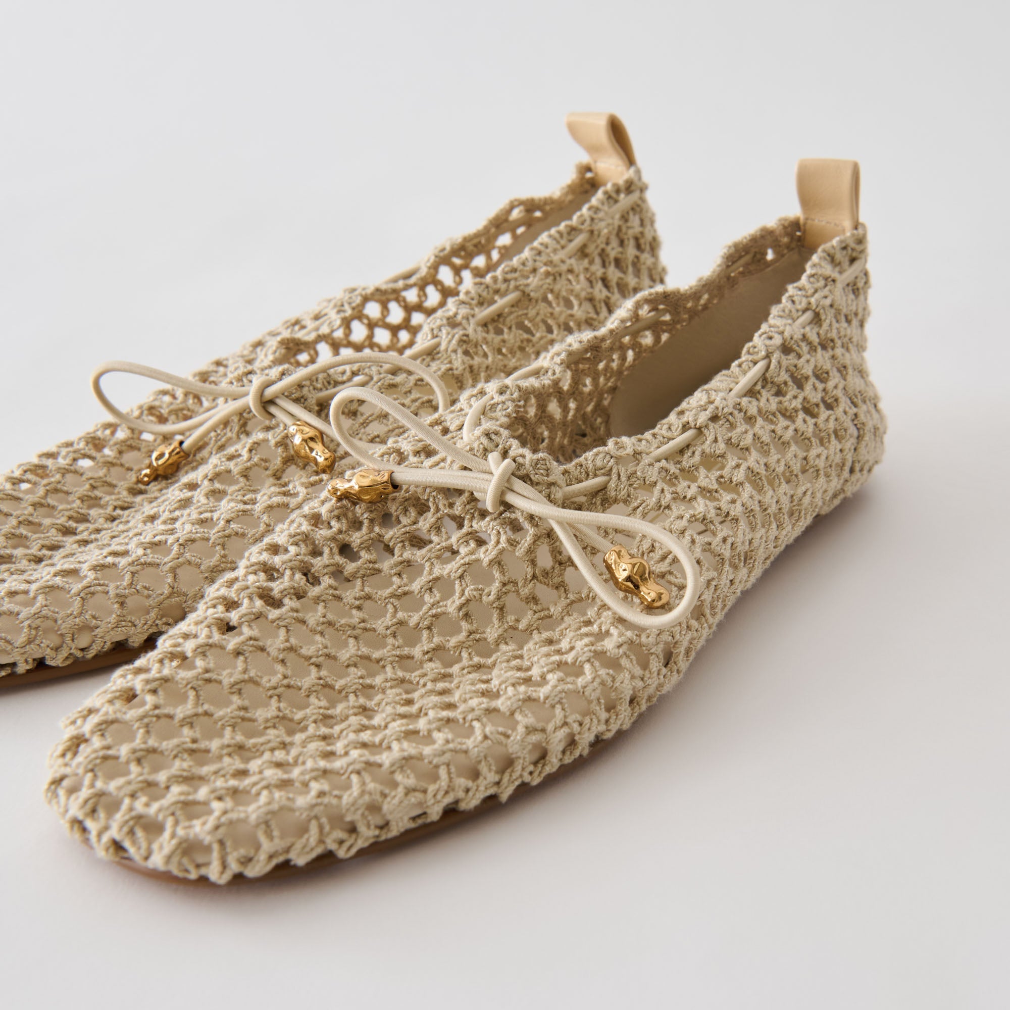 Dolce Vita SHOES | Kaylyn Oatmeal Crochet Flats