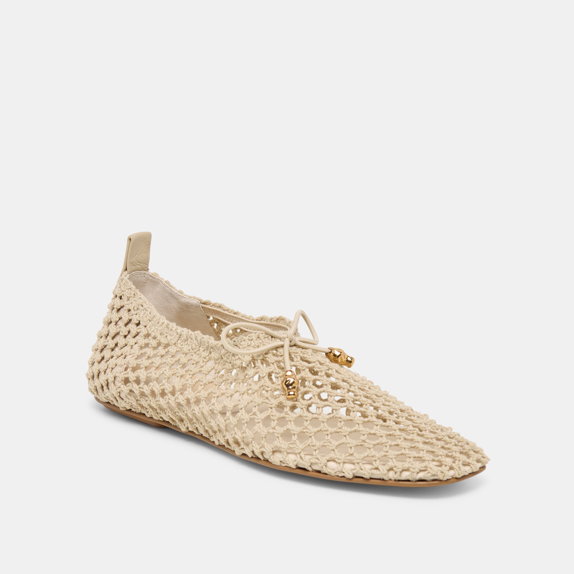 Dolce Vita SHOES | Kaylyn Oatmeal Crochet Flats