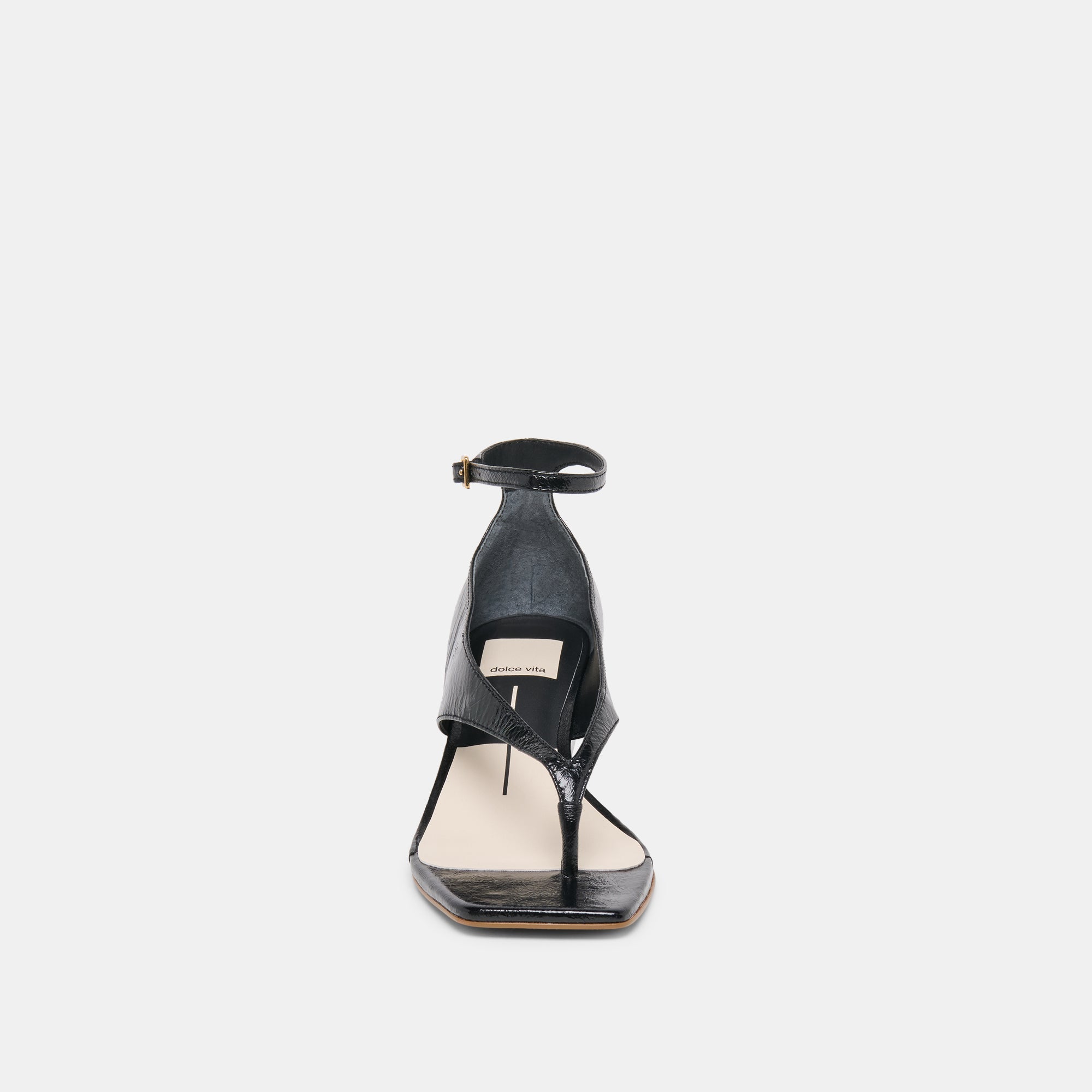 Dolce Vita SHOES | Quinny Black Leather Wedges