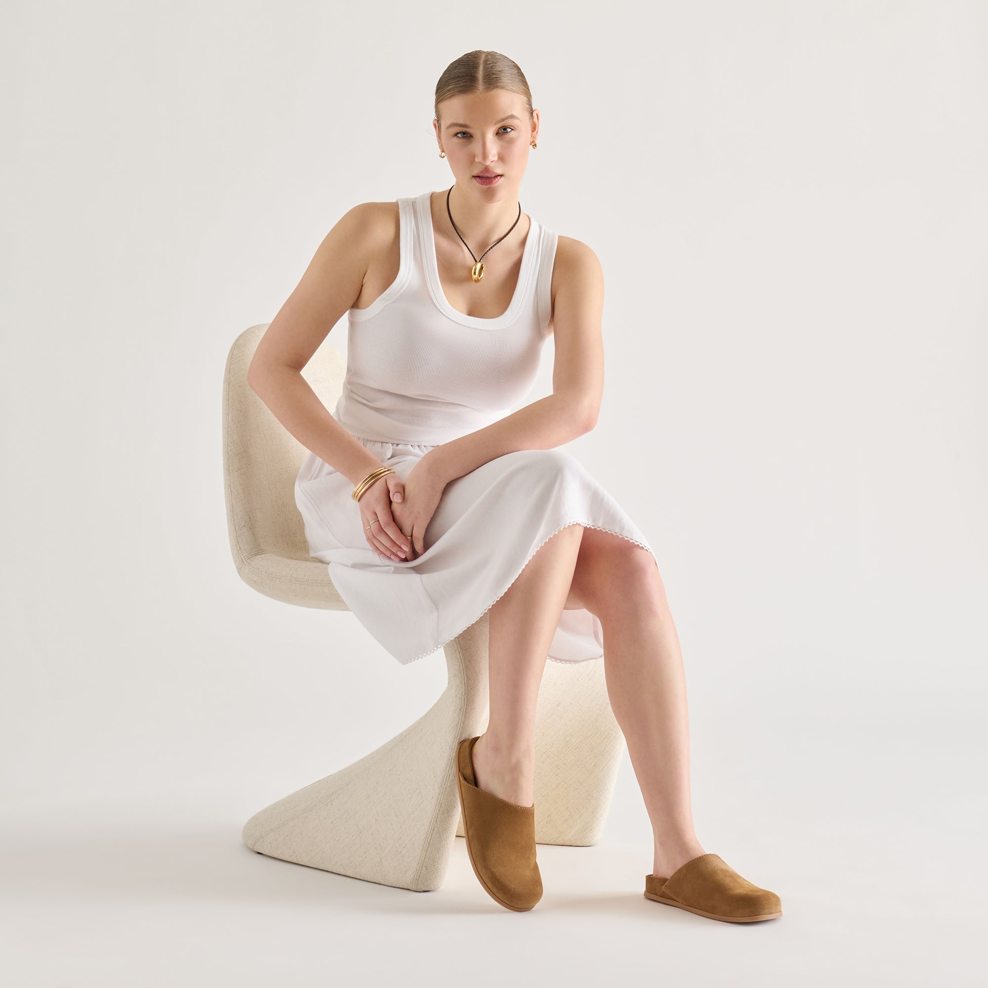 Dolce Vita SHOES | Joney Lt Brown Suede Flats