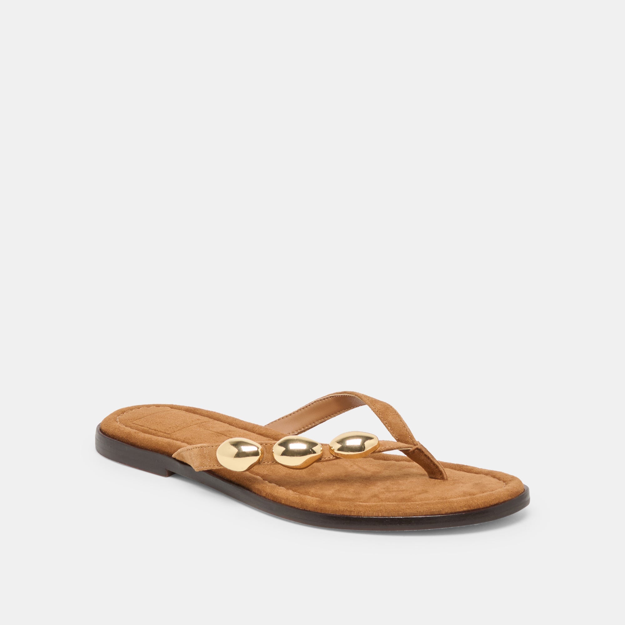 Dolce Vita SHOES | Juny Teak Suede Sandals