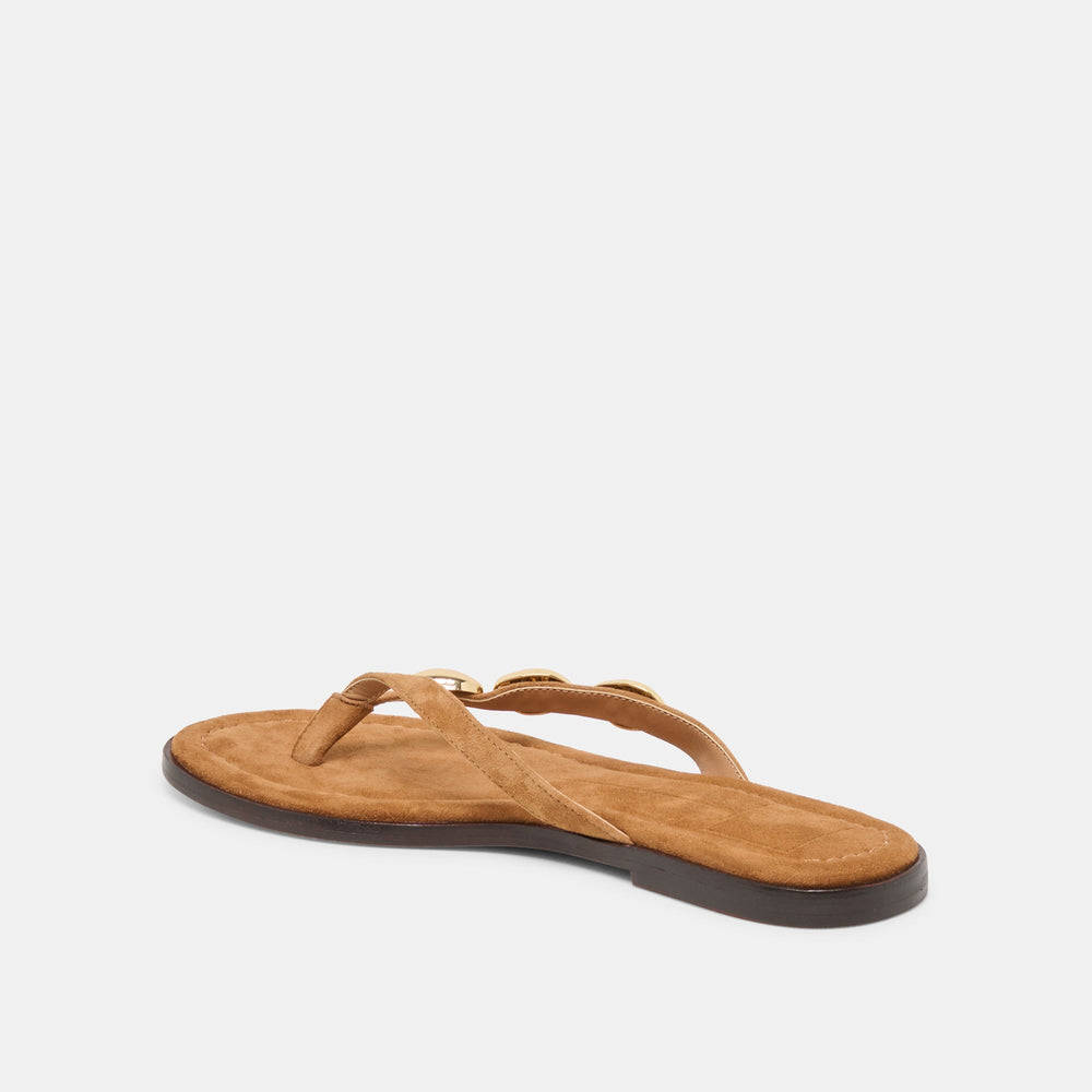 Dolce Vita SHOES | Juny Teak Suede Sandals