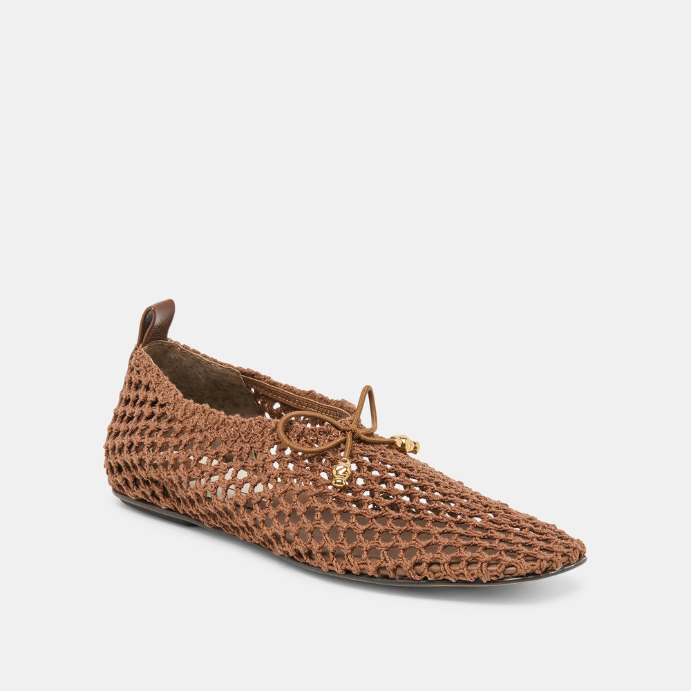 Dolce Vita SHOES | Kaylyn Dk Brown Crochet Flats