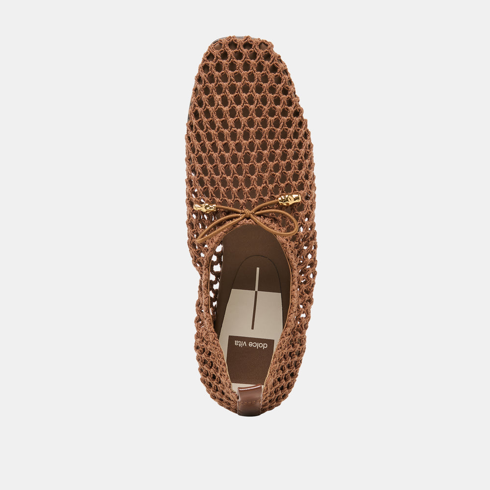 Dolce Vita SHOES | Kaylyn Dk Brown Crochet Flats