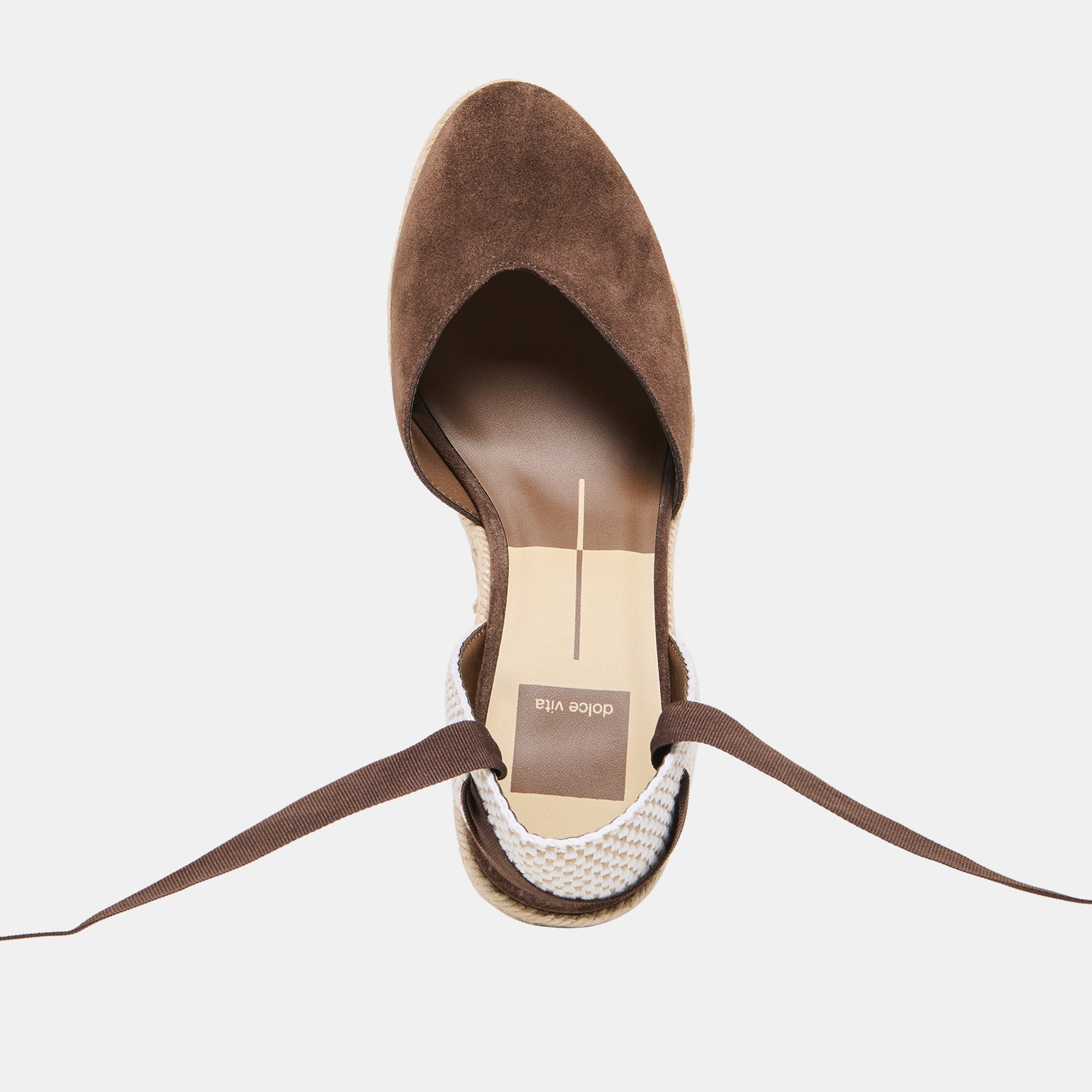 Dolce Vita SHOES | Noura Dk Brown Suede Wedges