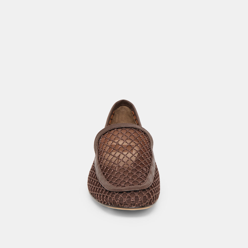 Dolce Vita SHOES | Kiala Chocolate Mesh Loafers