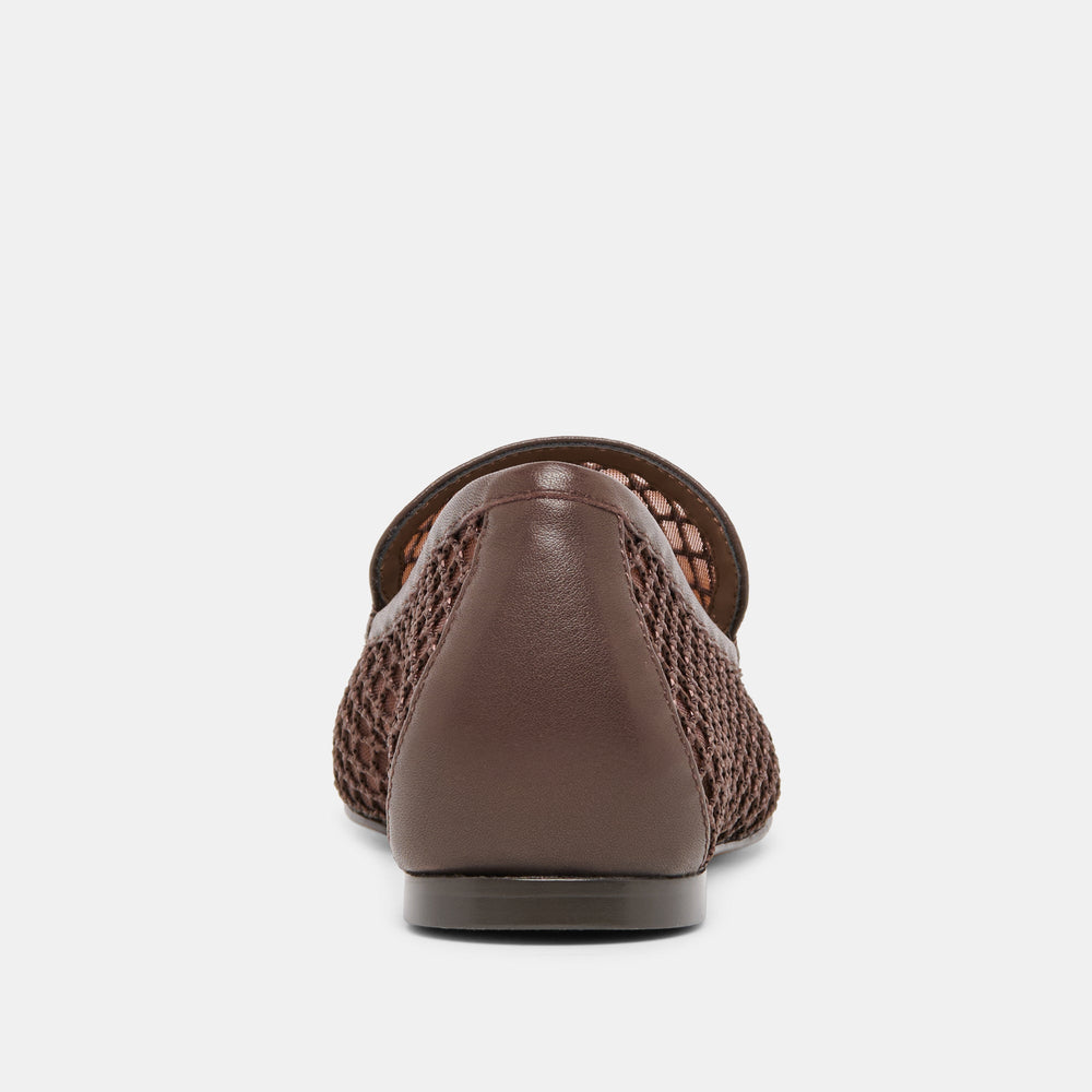 Dolce Vita SHOES | Kiala Chocolate Mesh Loafers