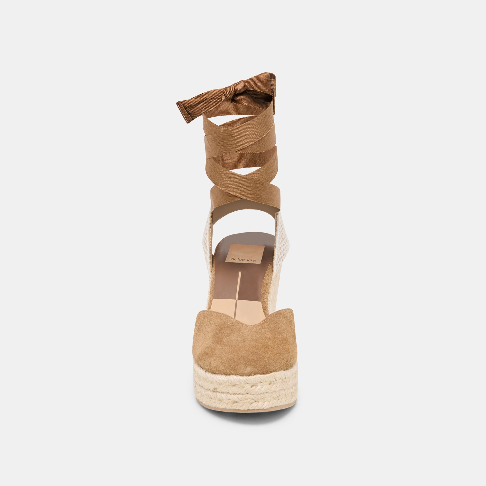 Dolce Vita SHOES | Noura Lt Brown Suede Wedges