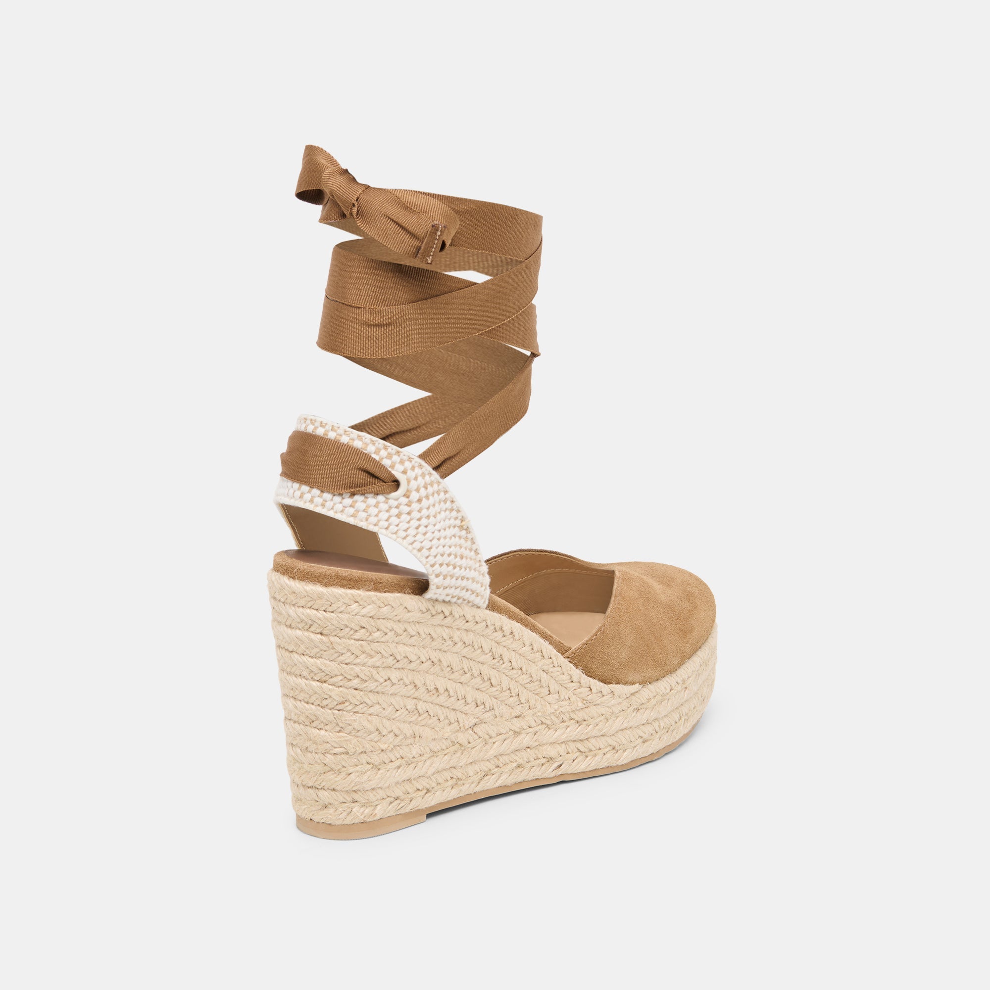 Dolce Vita SHOES | Noura Lt Brown Suede Wedges