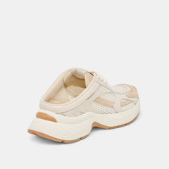 Dolce Vita SHOES | SWAYZY Ivory Multi Suede Platform Slip-on Sneakers