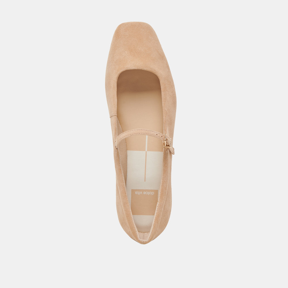Dolce Vita SHOES | Reyes Bamboo Suede Ballet Flats