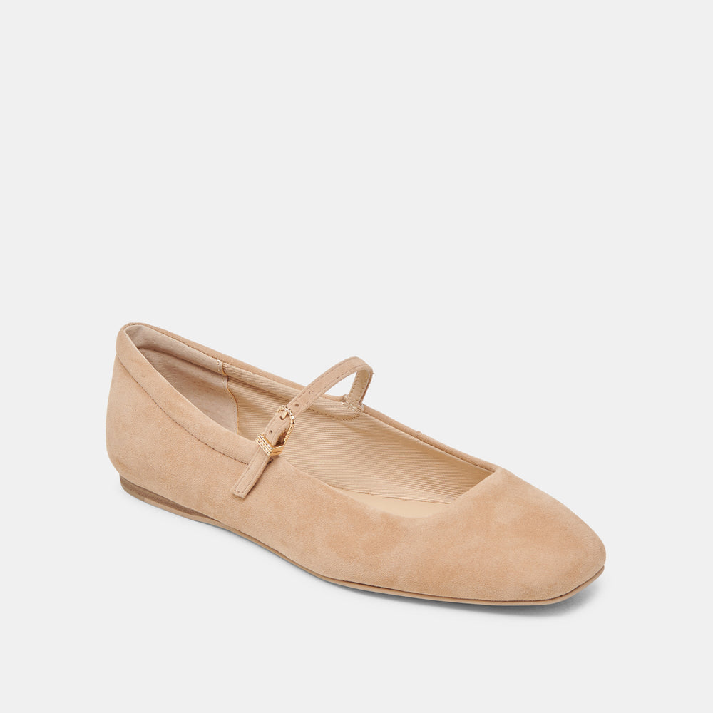Dolce Vita SHOES | Reyes Bamboo Suede Ballet Flats