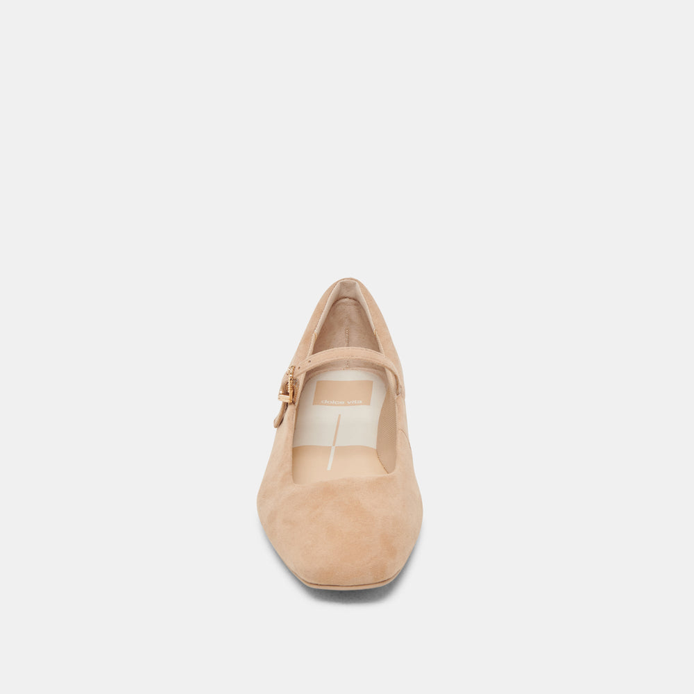 Dolce Vita SHOES | Reyes Bamboo Suede Ballet Flats