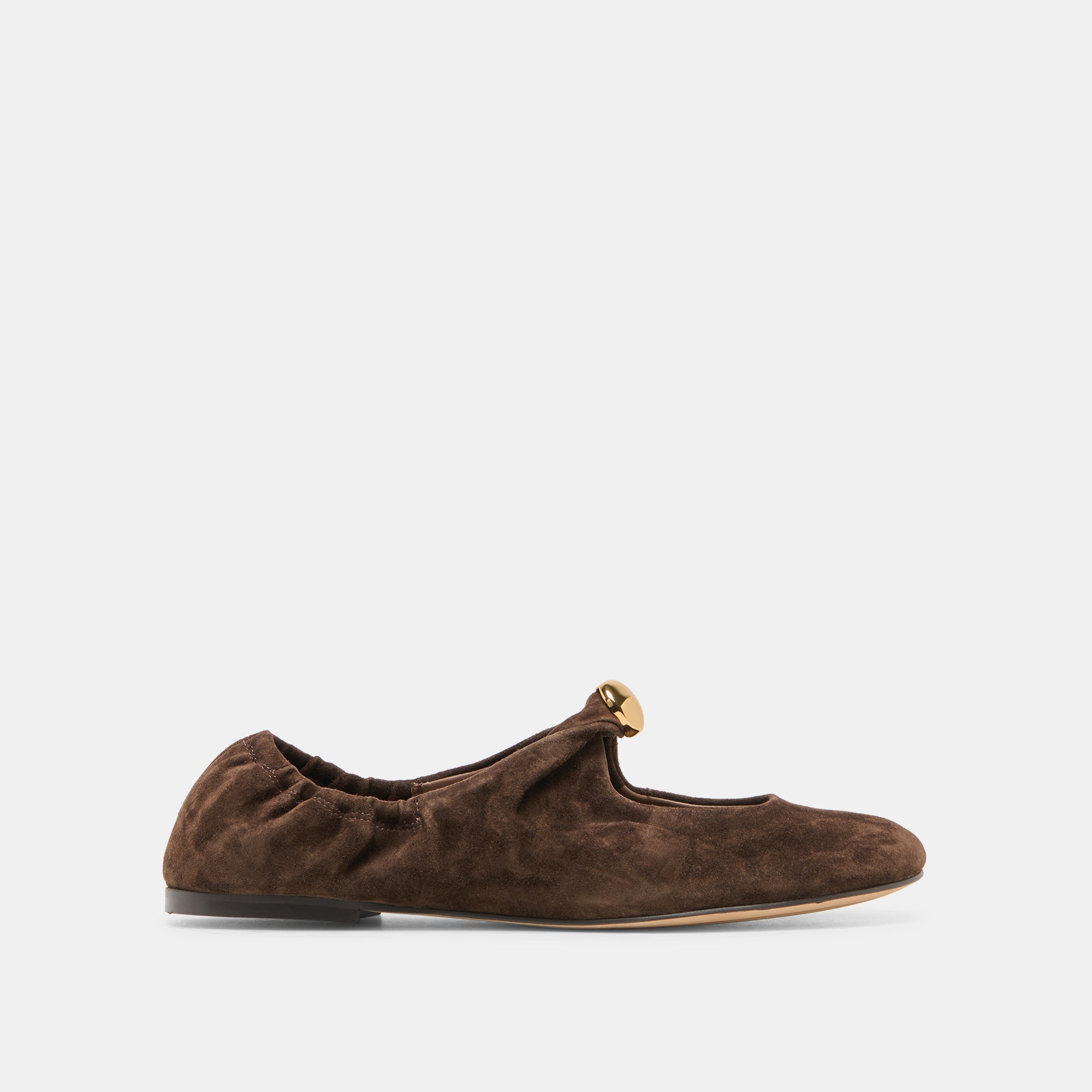Dolce Vita SHOES | Cornel Dk Brown Suede Flats