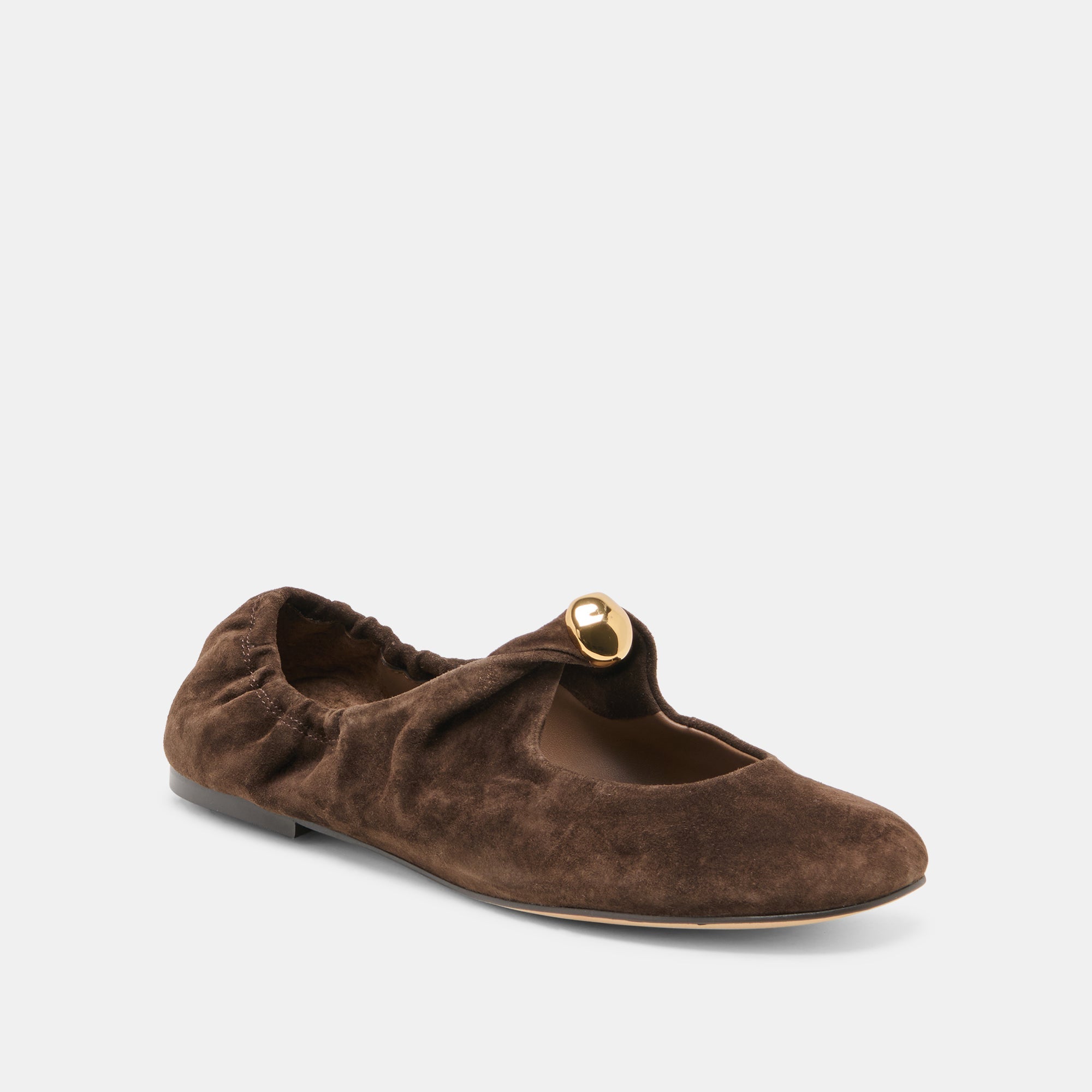 Dolce Vita SHOES | Cornel Dk Brown Suede Flats
