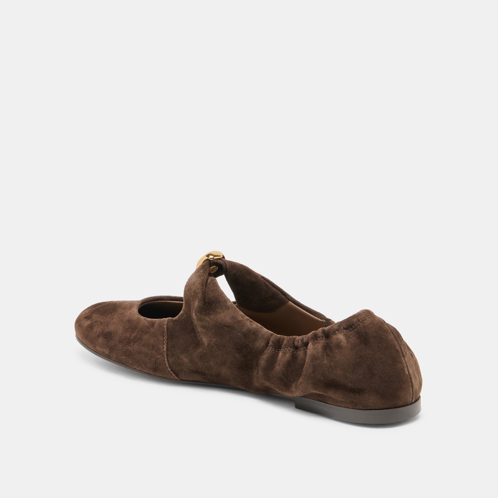 Dolce Vita SHOES | Cornel Dk Brown Suede Flats