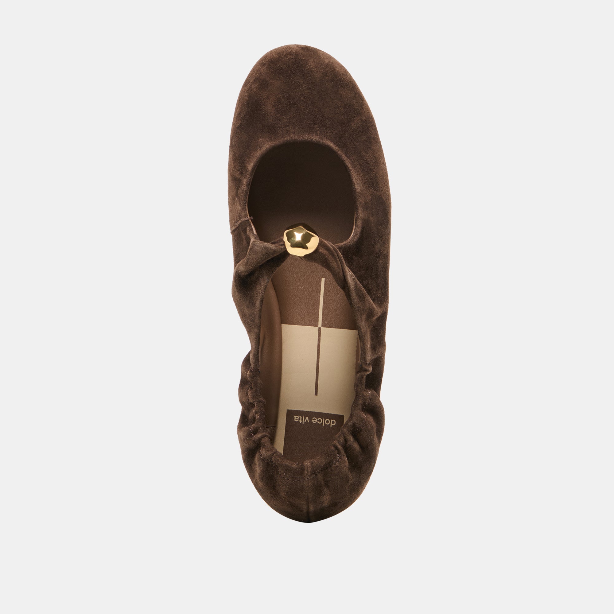 Dolce Vita SHOES | Cornel Dk Brown Suede Flats