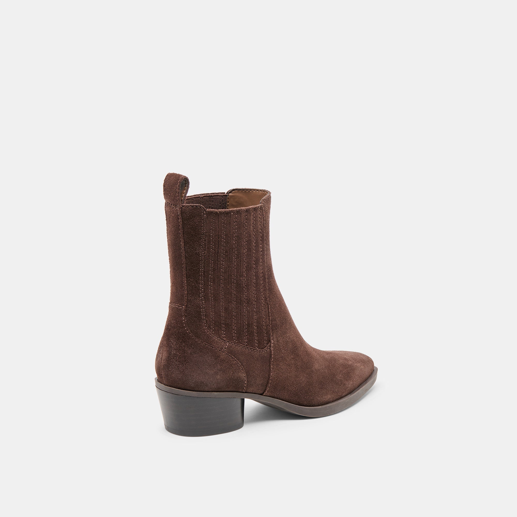 Dolce Vita SHOES | Faint H2O Waterproof Dk Brown Suede Booties