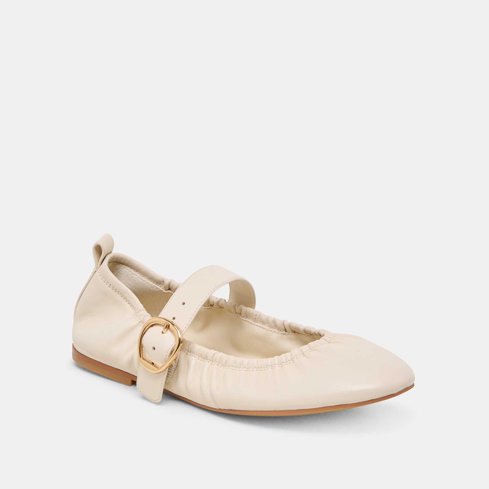Dolce Vita SHOES | Caely Bone Leather Ballet Flats